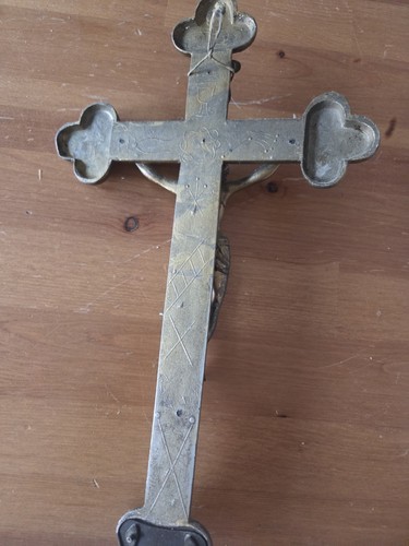 Messing kruzifix kreuz - kruzifix,