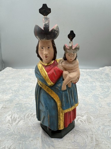 Alte vintage heiligenfigur - vintage,