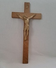 Holz Kreuz Kruzifix Wandkreuz