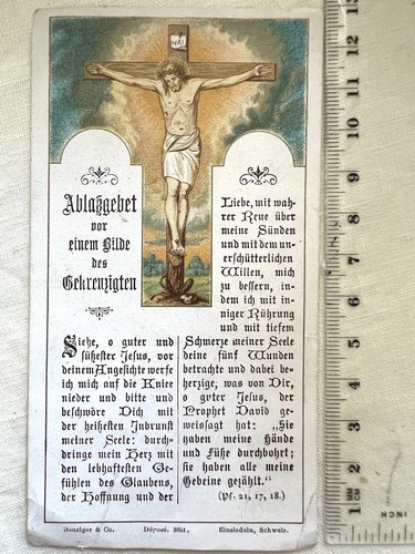 Andachtsbild heiligenbilchen - andachtsbild,