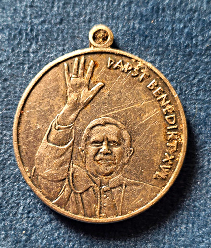 Pilgermedaille papst benedikt - pilgermedaille,