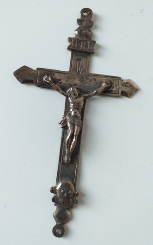 Silber kreuz kruzifix kupfer - -,