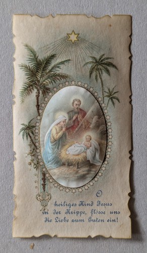 Andachtsbild geburt christi - andachtsbild, "geburt