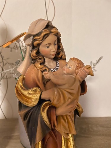 Madonna mit kind holz - madonna,