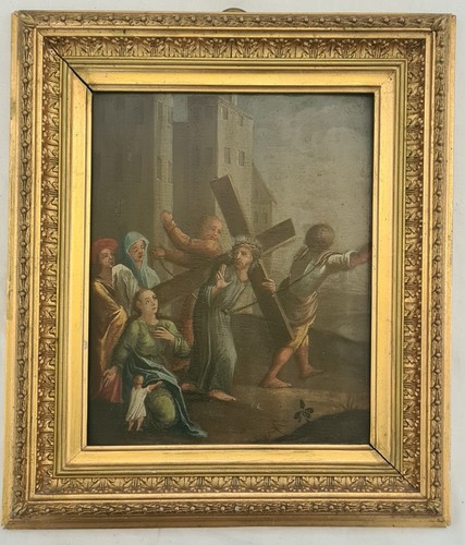 Biedermeier ölgemälde - biedermeier,
