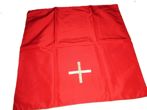 Antikes kelchvelum kirche - kelchvelum, rot