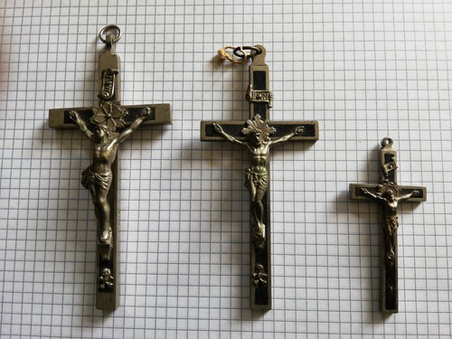 Vintage brustkreuze kruzifix - vintage,