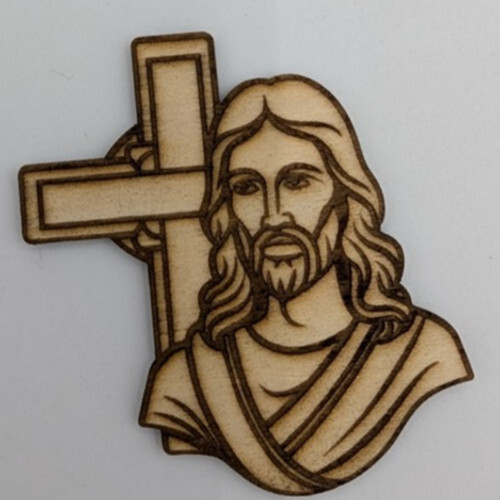 Jesus mit kreuz - mit,