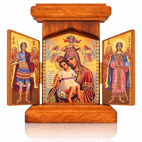 Ikonen triptychon holz - triptychon,