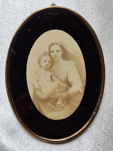 Antikes andachtsbild madonna - andachtsbild,