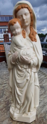 Madonnenstatue mit kind - mit,