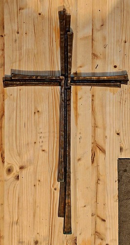 Kreuz bronze massiv - bronze,