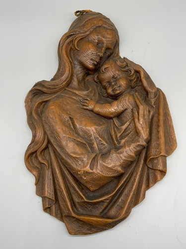 Wachsarbeit heilige maria mit - heilige,