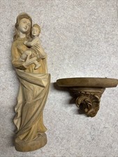 Handgeschnitzte Figur Maria