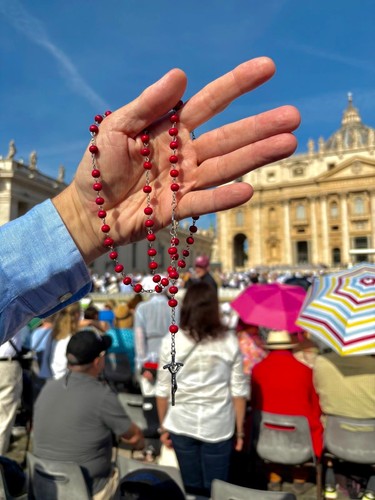 Rosenkranz kette mit kreuz - kette,