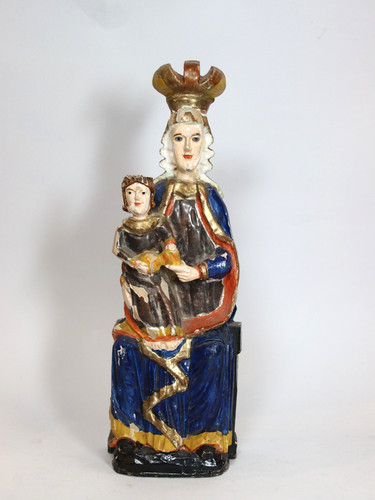Geschnitzte wallfahrtsmadonna - geschnitzte,