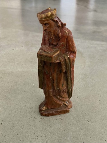 Krippenfigur koloriert könig - krippenfigur,