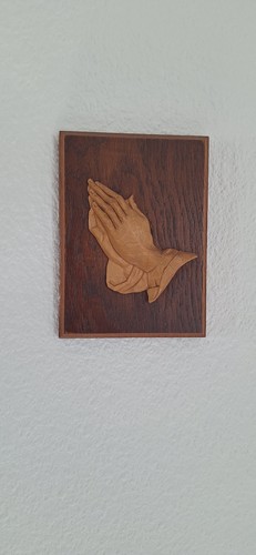 Wandbild geschnitzt betende - wandbild,