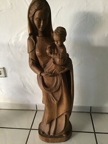 Madonna mit kind holz - mit,