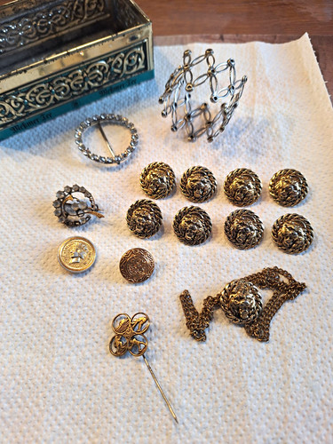 Vintage schmuck konvolut - vintage, schmuck-konvolut