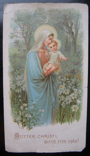 Andachtsbildchen mutter - andachtsbildchen,