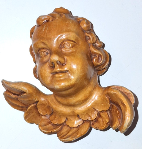 Putte engel holzfigur - engel,,
