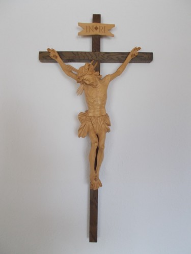 Kruzifix holzkreuz 36 cm - 36,