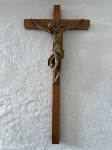 Holz kruzifix wandkreuz mit - kruzifix,