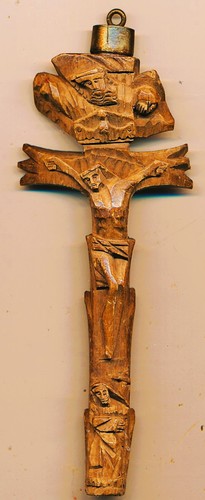 Holzschnitzerei handkreuz - holzschnitzerei,