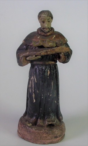 Antike religiöse schnitzfigur - antike,