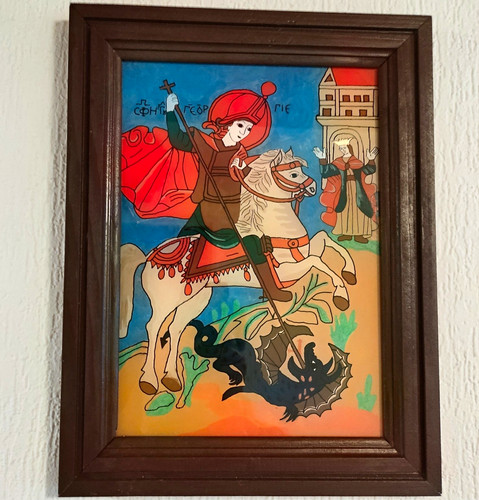 Ikone heilige georg - georg, dem