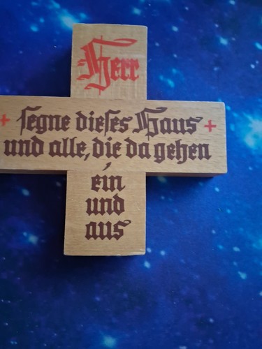 Haussegen holz segenskreuz - haussegen,