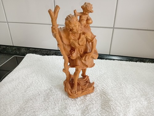 Holzfigur heiliger - holzfigur,