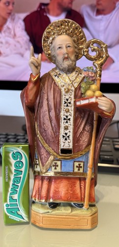 Antike porzellanfigur heiliger - antike,