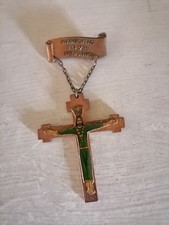 Kupfer-Kreuz mit Glas- oder