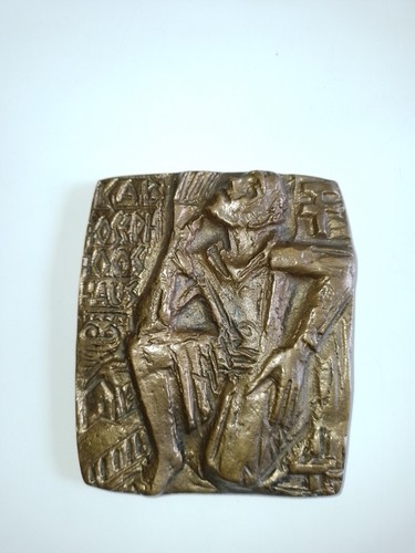 Joseph krautwald bronze relief - joseph,