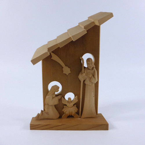 Holz krippe heilige - heilige, familie