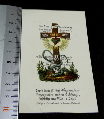Andachtsbild holy card - andachtsbild,